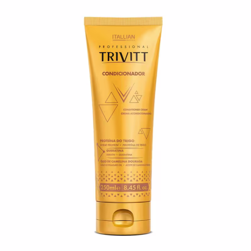 Kit Home Care trivitt Leave-in + Brilho + fluido + hidratação