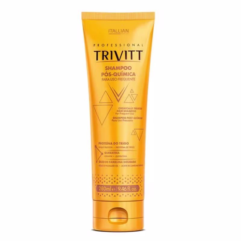 Kit Home Care trivitt Leave-in + Brilho + fluido + hidratação