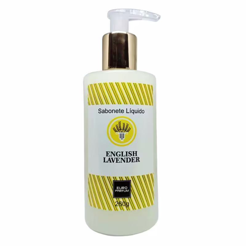 Sabonete Líquido English Lavender 260g - Euro Parfum