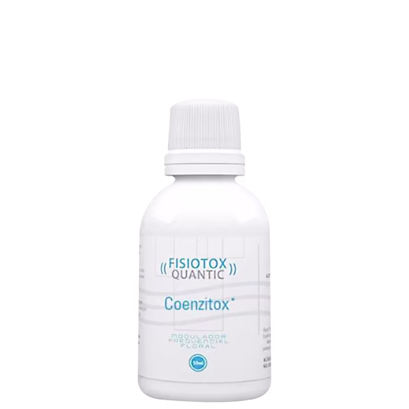 Fisioquântic Fisiotox Quantic Coenzitox - Modulador Frequencial Floral 50ml