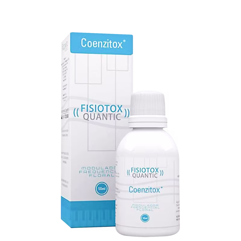 Fisioquântic Fisiotox Quantic Coenzitox - Modulador Frequencial Floral 50ml