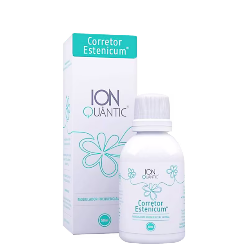 Fisioquântic Ion Quântic Corretor Estenicum - Modulador Frequencial Floral 50ml