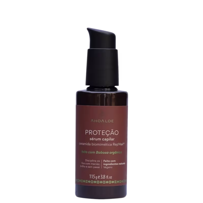Sérum Capilar AhoAloe 3 em 1 – Proteção e Anti-Frizz 120ml
