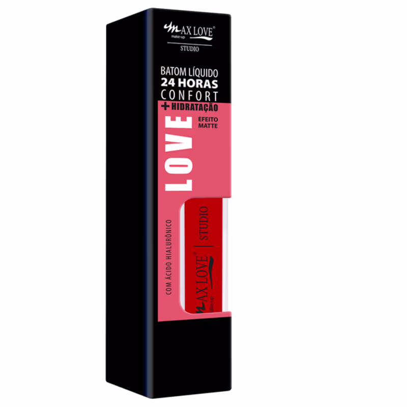 Max Love 24 Horas Confort + Hidratação 759 - Batom Líquido 4ML 