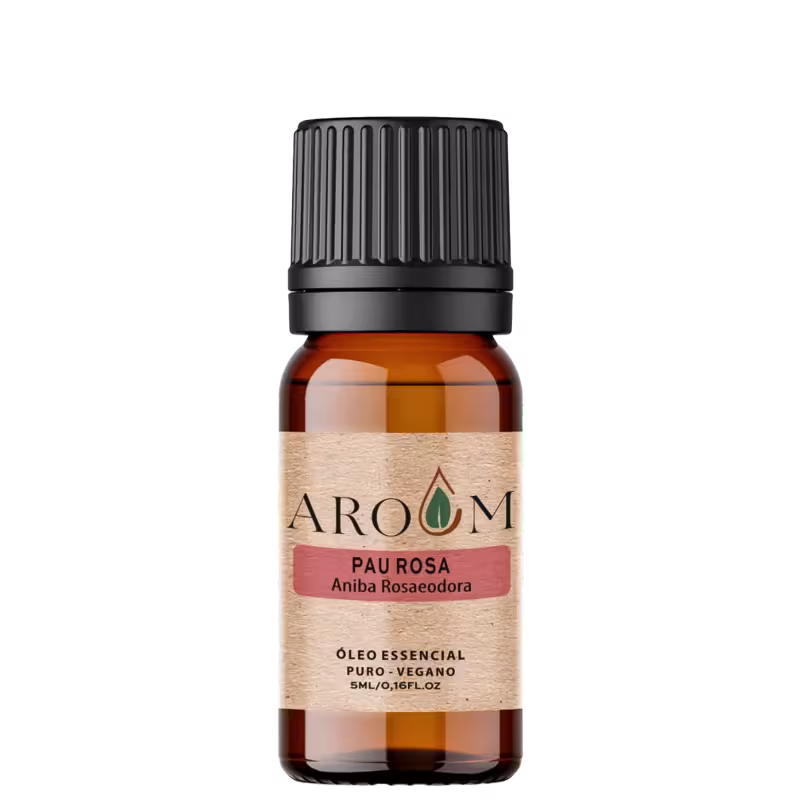 Aroom Aromaterapia Pau Rosa - Óleo Essencial 5ml