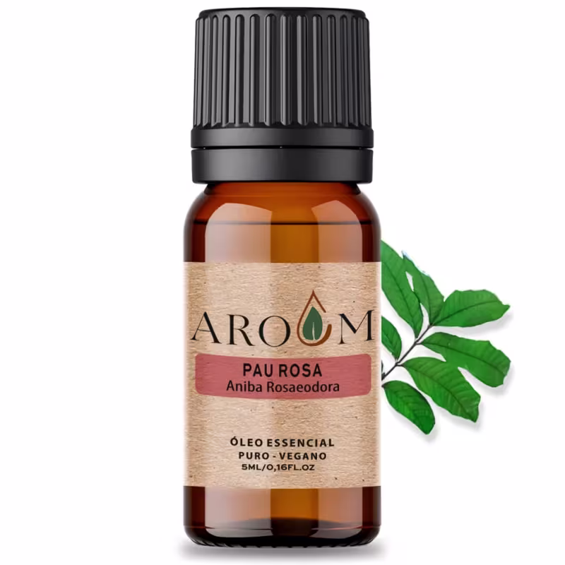 Aroom Aromaterapia Pau Rosa - Óleo Essencial 5ml