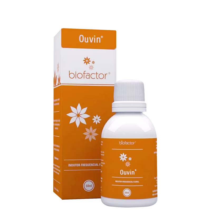 Fisioquântic Biofactor Ouvin - Indutor Frequencial Floral 50ml