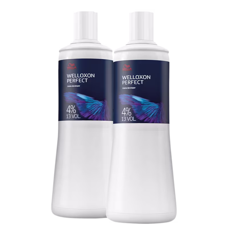 Kit Wella Professionals Welloxon Perfect 4% - Oxidante 13 Volumes 1L (2 Unidades)