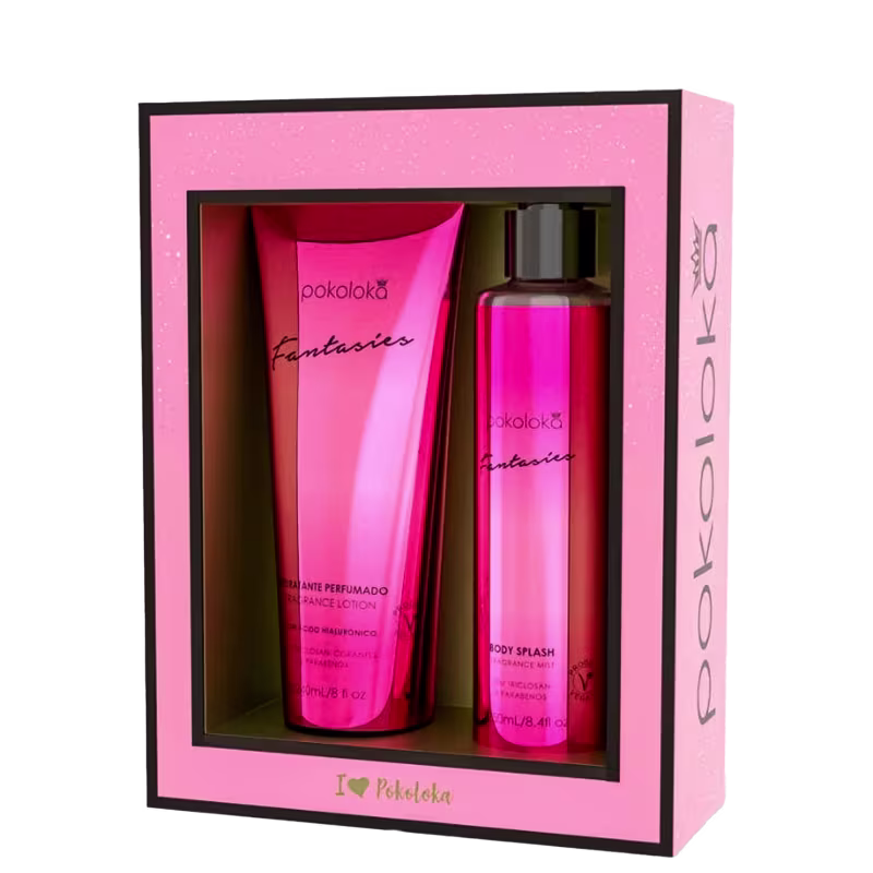 Kit Fantasies ( Body Splash 250ml + Loção Hidratante 240ml ) - Pokoloka '