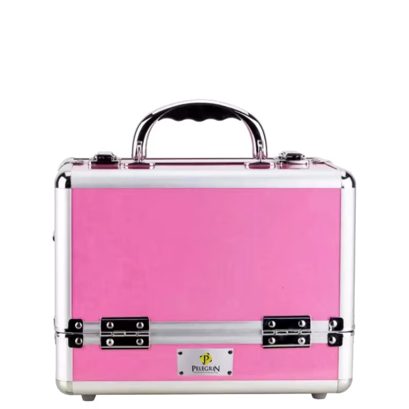Pelegrin PEL-M1009 Rosa - Maleta de Maquiagem