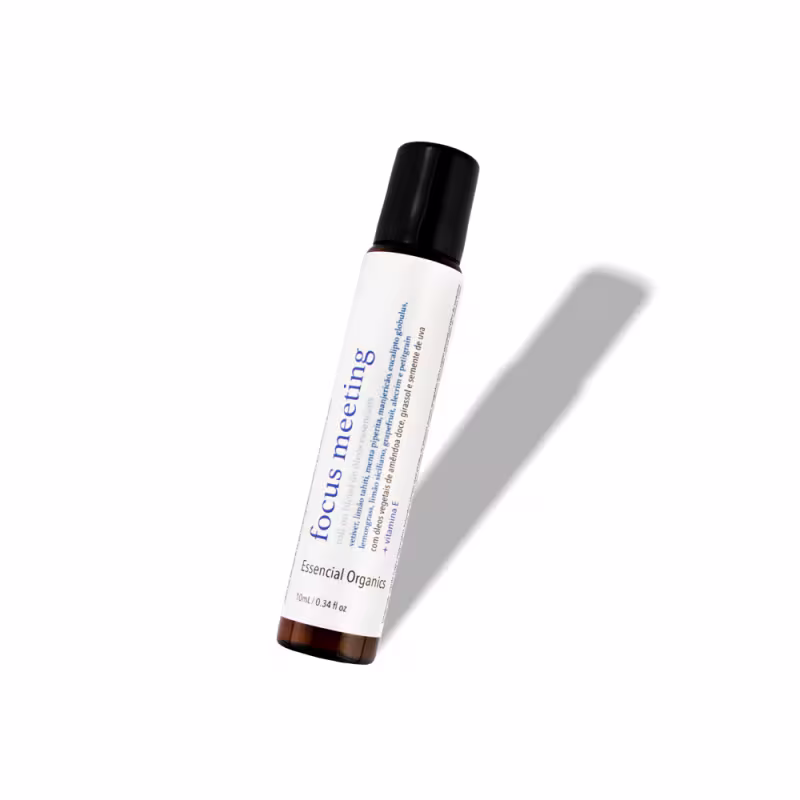 Roll-on Blend de Óleos Essenciais Focus Meeting 10ml