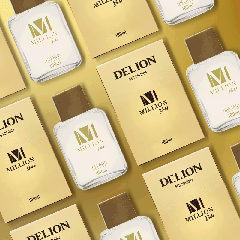 Delion Milian Gold Deo Colônia - Perfume Masculino 100ml