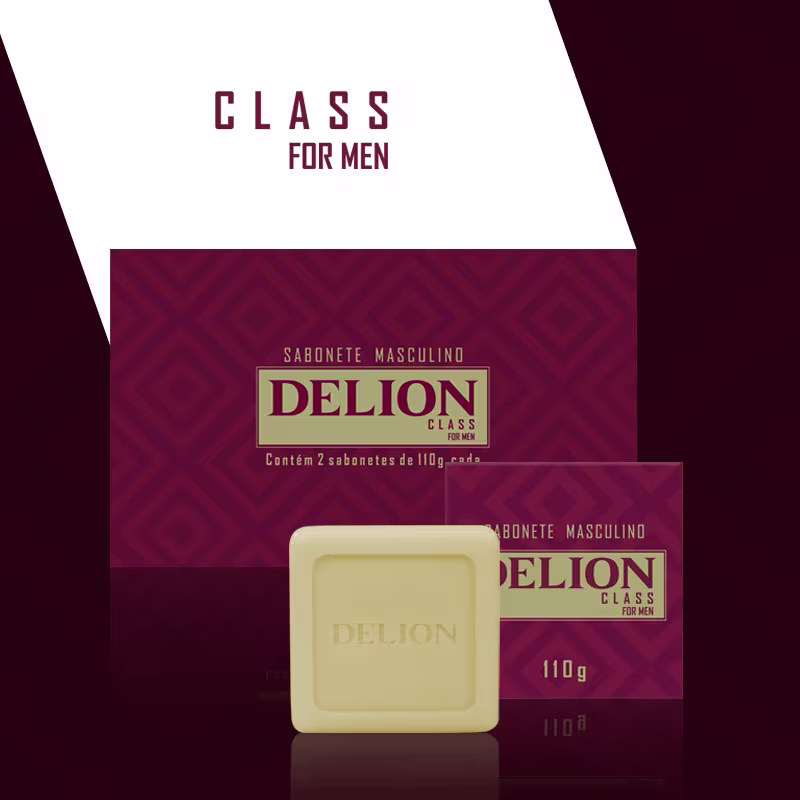 Kit Delion Class Sabonetes Masculinos (2 produtos)