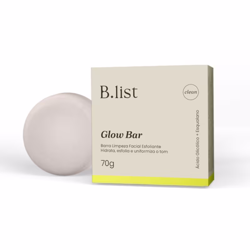Kit Barra Limpeza Glow Bar + Faixa Coral Blist 70g