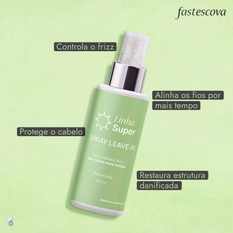 Fast Escova Super - Leave-in 120ml