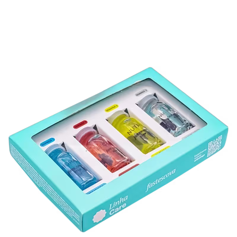 Kit Fast Escova Care S.O.S. Cronograma Capilar (4 Produto