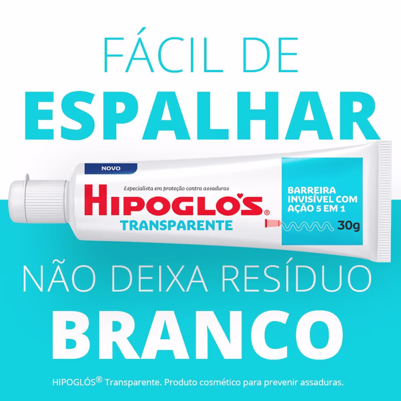 Hipoglós Creme Contra Assadura Transparente com 30g