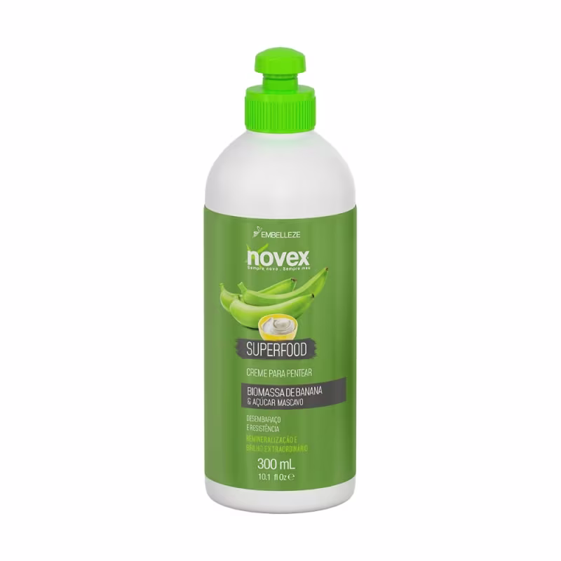 Creme Pentear Novex Superfood Biomassa De Banana 300ml
