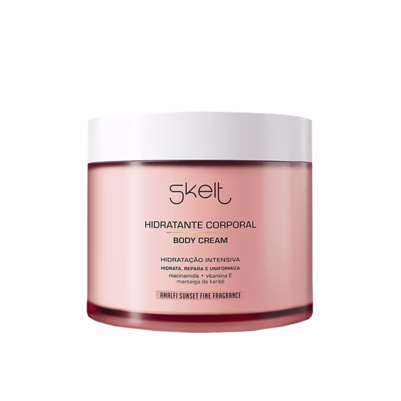 Kit Skelt Red Carpet Glow Hidratante Corporal Amalfi Sunset Instantâneo (2 produtos)