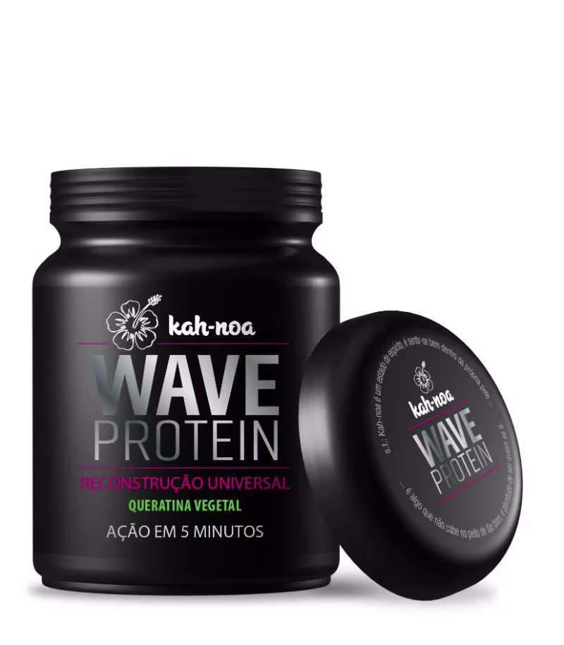 Kit Kah-Noa Wave Protein + Nutri-Shake, 2 produtos.