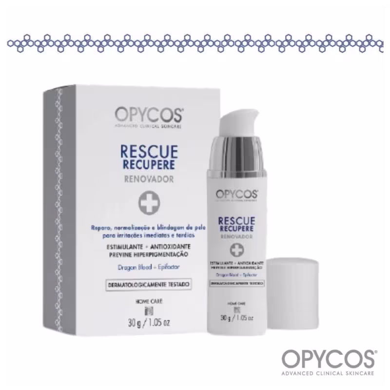 Opycos Rescue Recupere recuperador de peles fragilizadas 30g