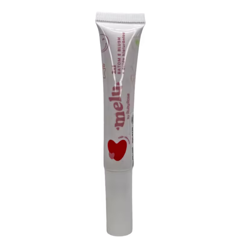 Batom e Blush Ruby Rose Melu 2x1 Vídeo Game, 9,5ml.