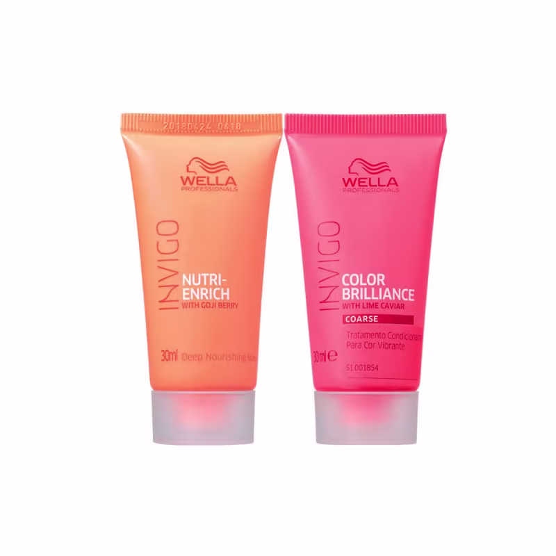 Kit Wella Professionals Invigo Nutri-Enrich Color Brilliance Duo Mask Home Care (2 Produtos)