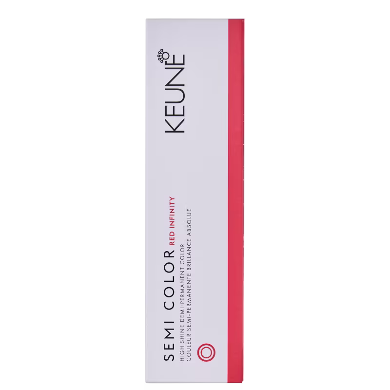 Keune Semi Color Red Infinity 5.56 RI Castanho Claro Mogno - Coloração Semipermanente 60ml