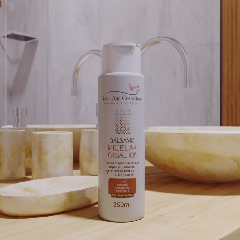 Kit Grisalhos Desamarelador Oleosos 02-Shampoos+01 Condicionador
