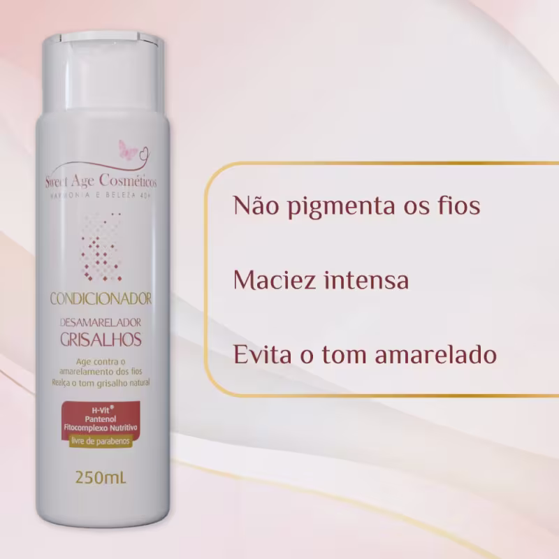 Condicionador Desamarelador ONIX Grisalhos Luzes Naturais
