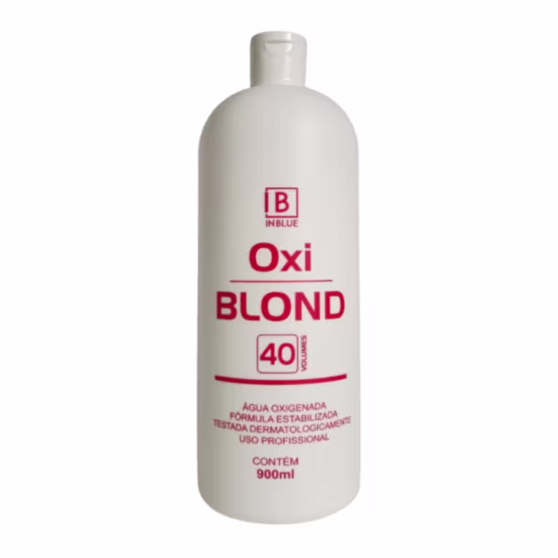Kit Pó Descolorante Inblue Ultra Premium Blue + Ox 40 Volumes 900ml