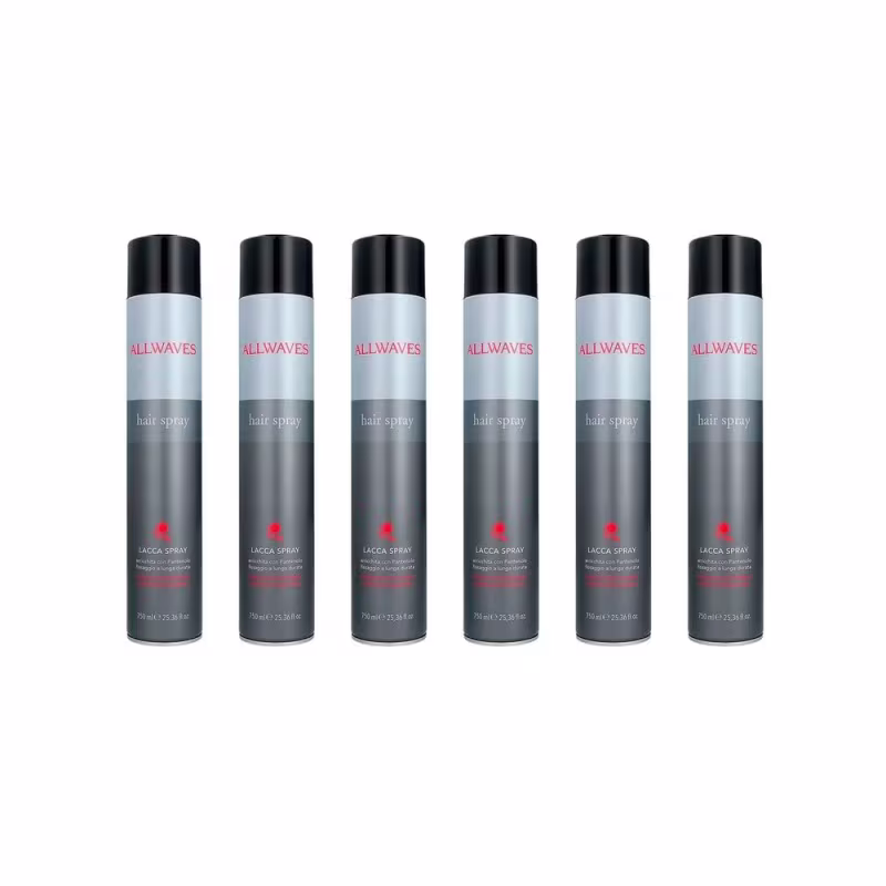 Kit Allwaves Lacca Spray com 6 Unidades