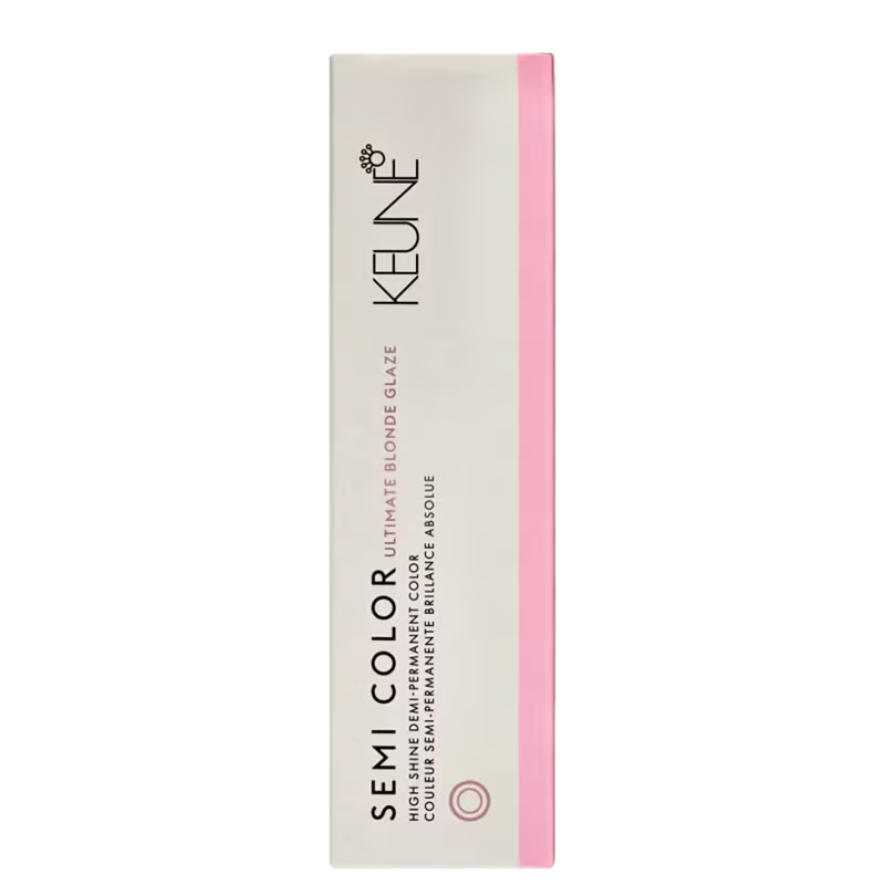 Keune Semi Color Ultimate Blonde Glaze Champagne - Coloração Semipermanente 60ml