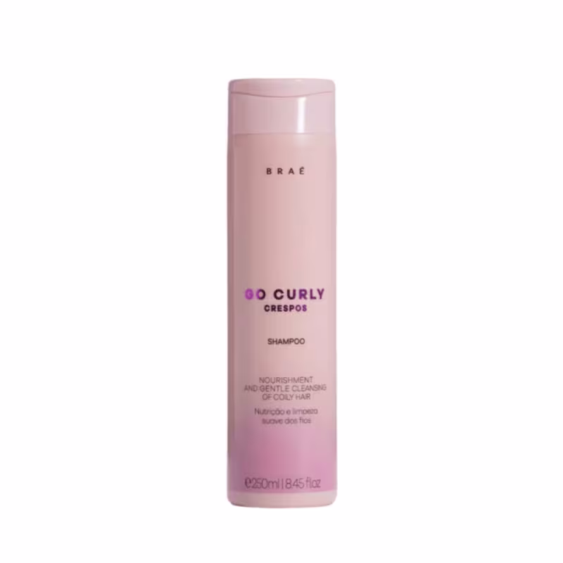 Kit Braé Go Curly Crespos 4 Produtos Definição de Cachos