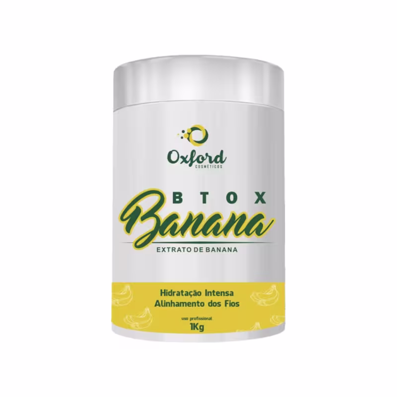 Oxford Cosméticos Btox Capilar Extratos de Banana Orgânico