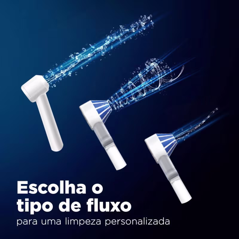 Kit Irrigador Oral-B Water Flosser + Refil Irrigador Oral-B Water Flosser