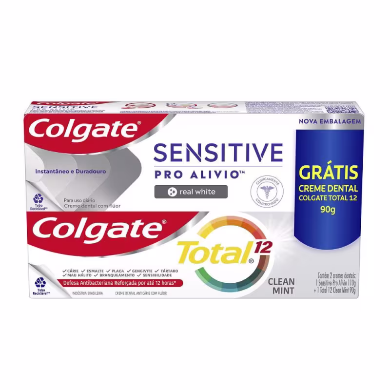 Pack Creme Dental Colgate Sensitive Pro-Alívio 110g