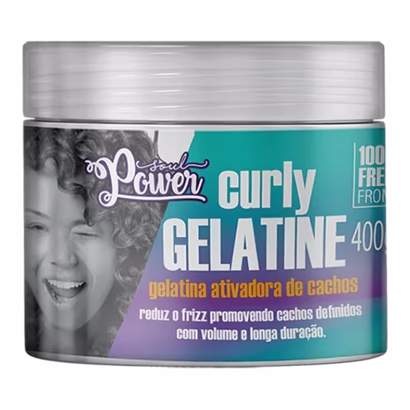 Kit Soul Power Styling Cream & Curly Gelatine (2 Produtos)