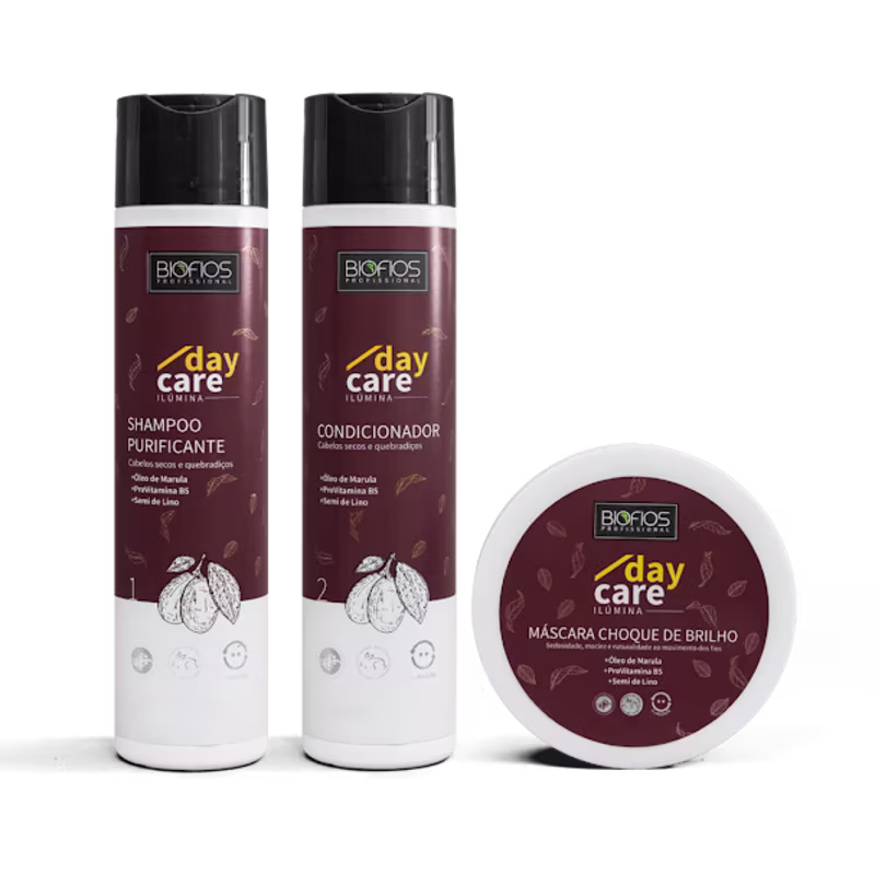 Kit Biofios Profissional Day Care Ilúmina (3 Produtos)