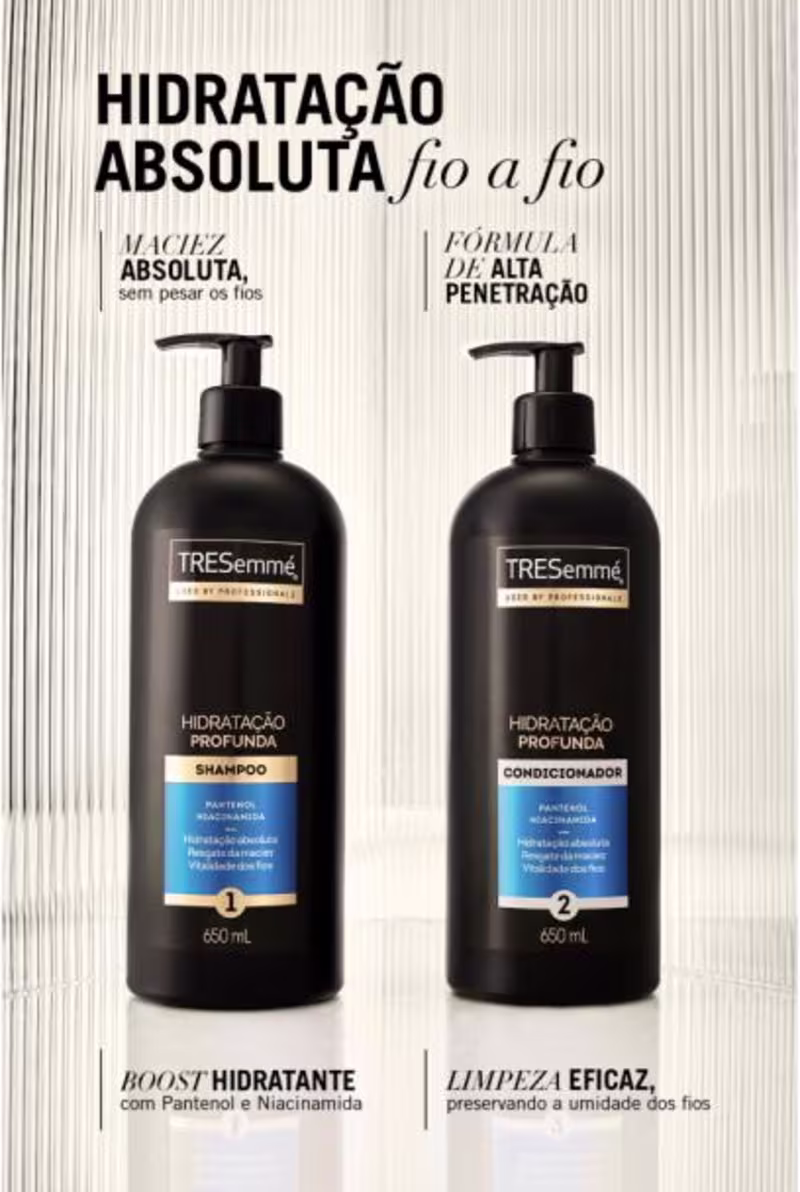 Condicionador Tresemmé Hidratação Profunda 650ml