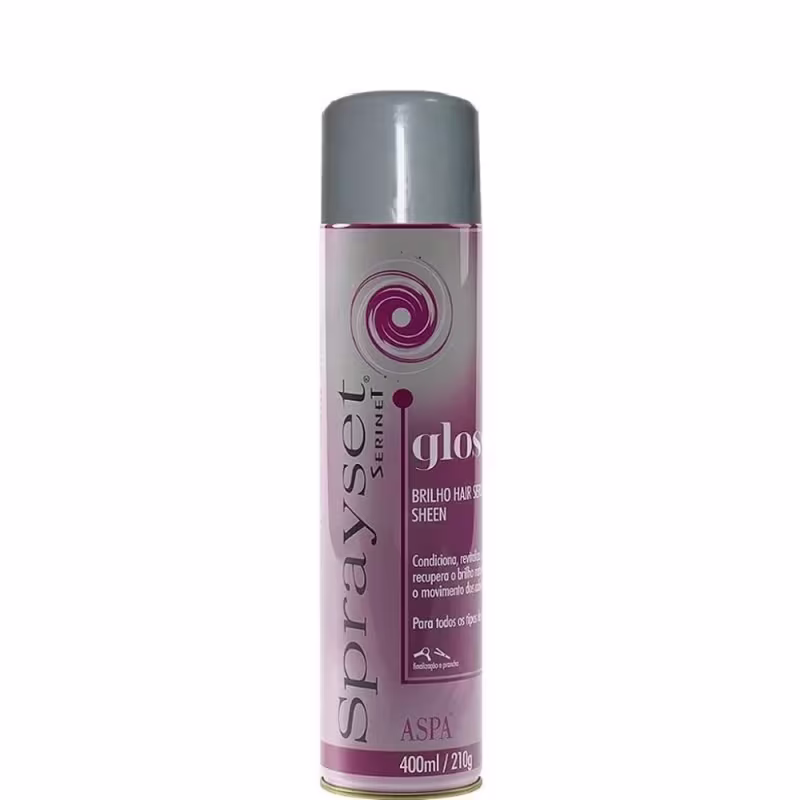 Aspa Sprayset - Gloss Capilar 400ml