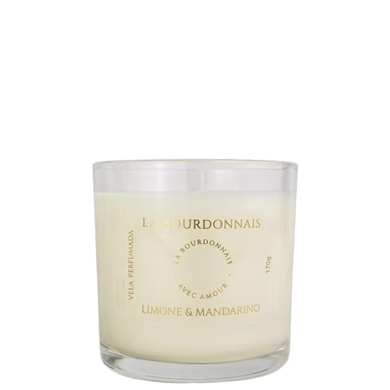 La Bourdonnais Limone & Mandarino - Vela Perfumada 170g