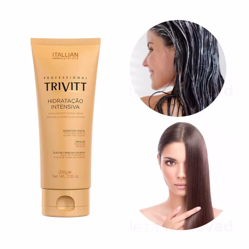 Kit Trivitt Cauterização Capilar Pós Química Home Care (4 Produtos)