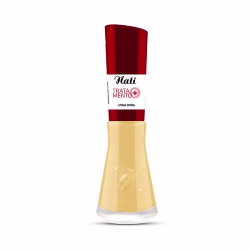 Esmaltes 8ml Linha de Tratamento 5 free para Unhas - Nati Tratamento: Unha Dura