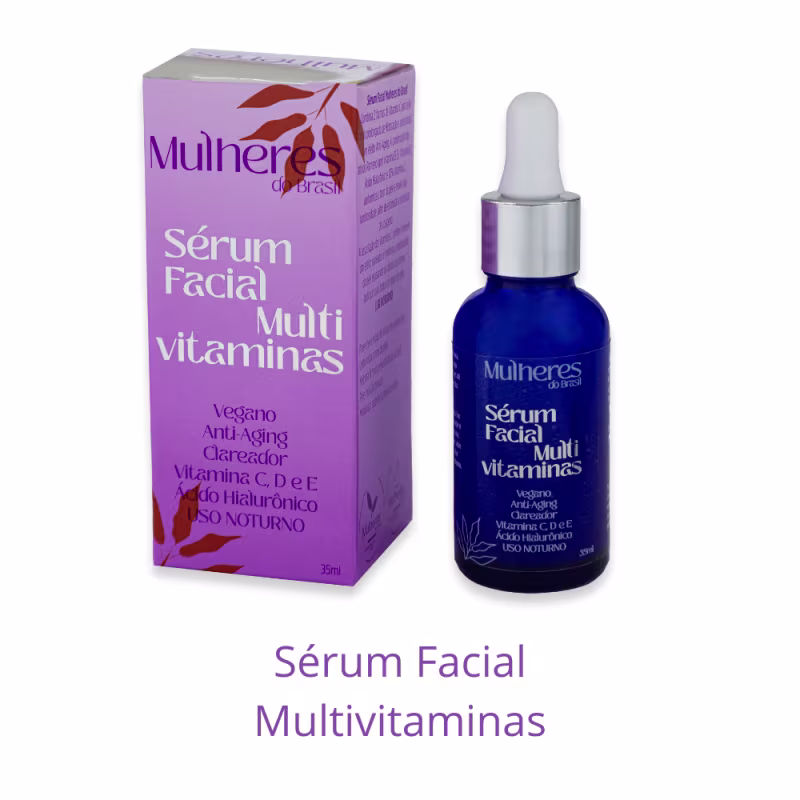 Sérum Facial Multivitaminas 35ml - VEGANO