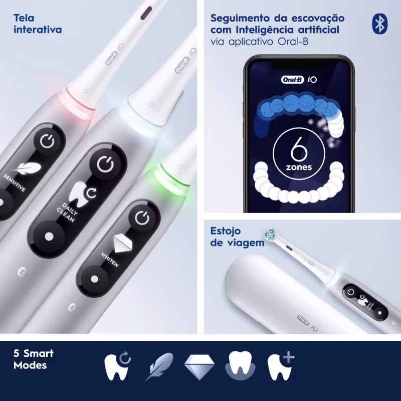 Escova de Dentes Elétrica Oral-B iO6