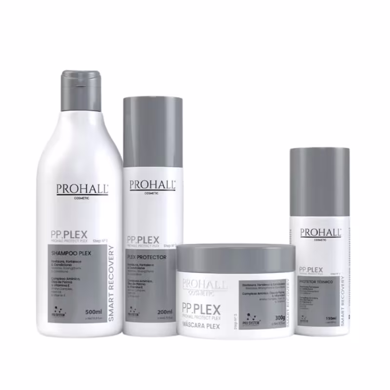 Kit Completo Plex Protetor Prohall Pp.plex 4 Passos