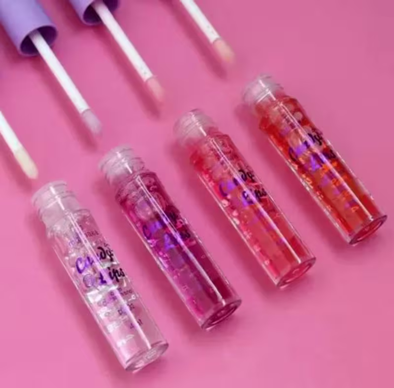 Mia Make Candy Lips Uva Translúcido - Gloss Labial 4ml
