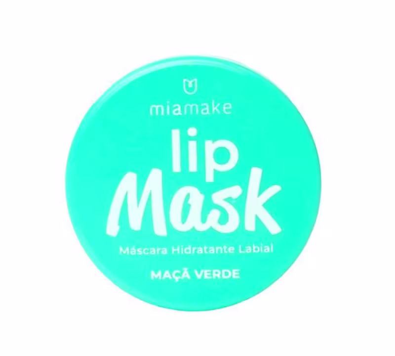 Mia Make Lip Mask Maçã Verde - Hidratante Labial 5g