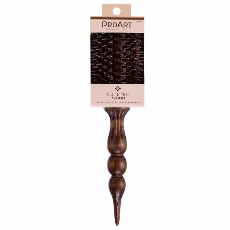 Escova de Cabelo Profissional Elite Pro Wood 32mm ProArt